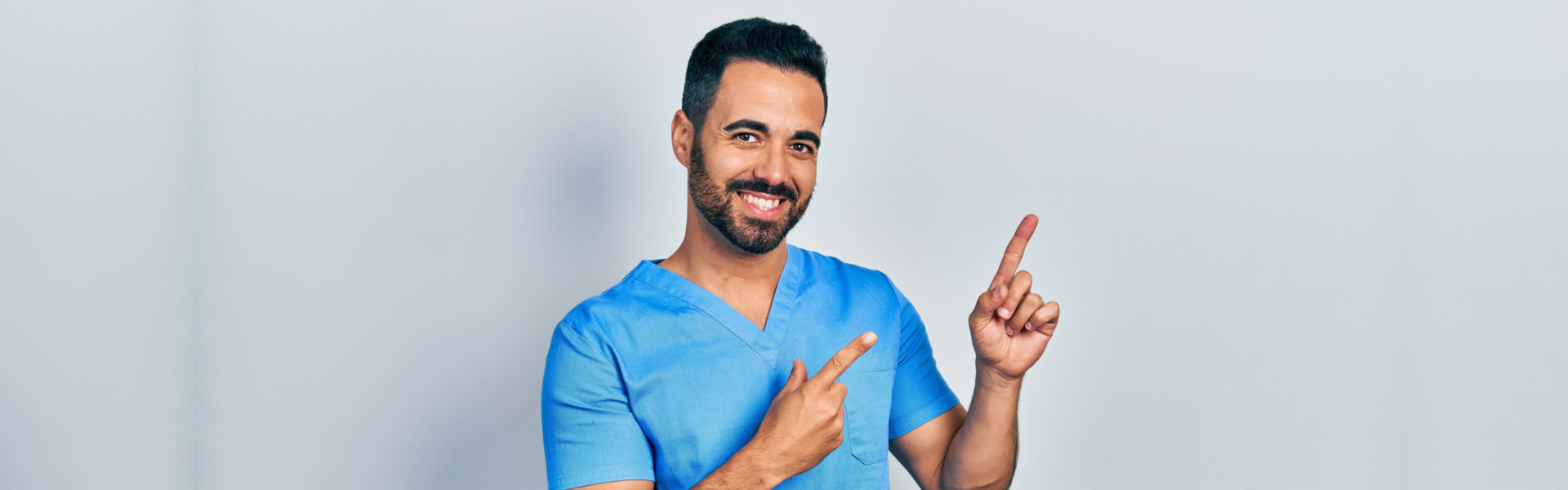 man smiling